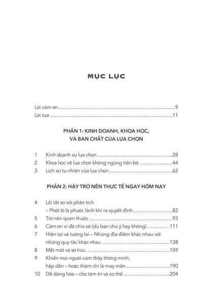 The Business Of Choice - Kinh Doanh Sự Lựa Chọn