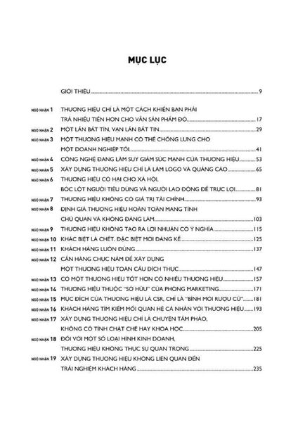 Những Ngộ Nhận Về Xây Dựng Thương Hiệu - Xóa Bỏ Hiểu Nhầm Và Trở Thành Chuyên Gia Thương Hiệu