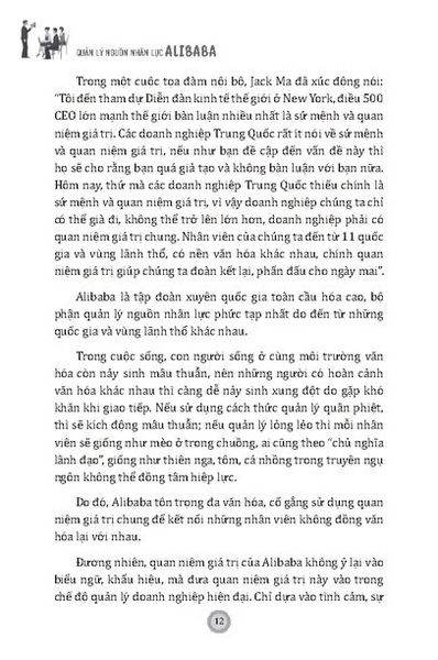 Quản Lý Nguồn Nhân Lực Alibaba