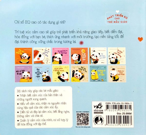 Phát Triển EQ Cho Trẻ Mẫu Giáo - Học Yêu Thương Mỗi Ngày