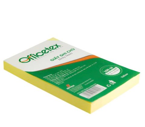 Giấy ghi chú 3x5 OT21-001 màu vàng