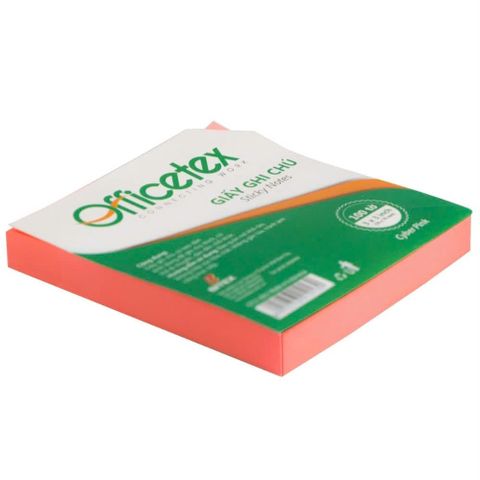Giấy Ghi Chú Officetex 3X3 OT21-003 Màu Cyber Hồng