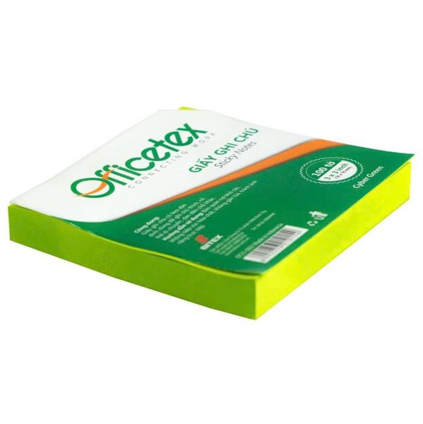 Giấy ghi chú 3x3 OT21-003 cyber màu xanh lá