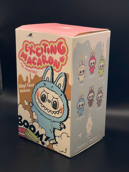 LABUBU Macaron The Monsters - Mô Hình Gấu Bông Những Con Quái Vật Cute