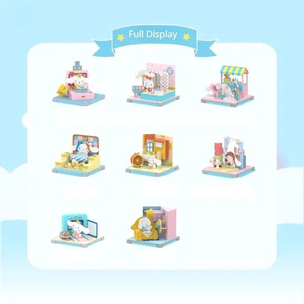 Đồ Chơi Mô Hình Cinnamoroll DIY - Moetch Mini RM14 (Mẫu Bên Trong Là Ngẫu Nhiên)