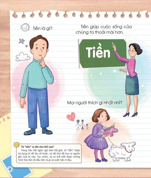 Kỹ Năng Quản Lý Tài Chính Đầu Đời Cho Trẻ - Kiếm Tiền Thông Minh - Tiêu Tiền Đúng Cách - Tiền Là Gì Nhỉ?