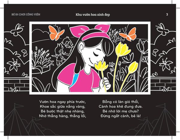 Sách Chiếu Bóng Thần Kỳ - Bé Đi Chơi Công Viên