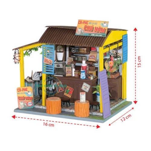 Mô Hình Sài Gòn Tí Hon AD07 - Cà Phê Đen Đá