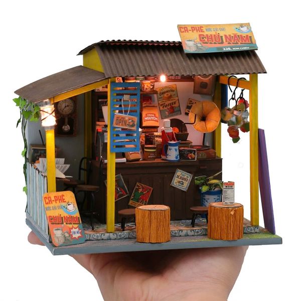 Mô Hình Sài Gòn Tí Hon AD07 - Cà Phê Đen Đá