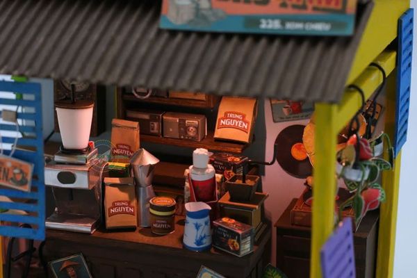 Mô Hình Sài Gòn Tí Hon AD07 - Cà Phê Đen Đá