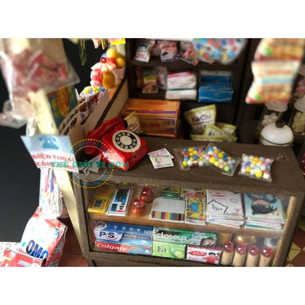 MÔ HÌNH SÀI GÒN XƯA VÀ NAY - TIỆM SẠP KHÔ - SG01