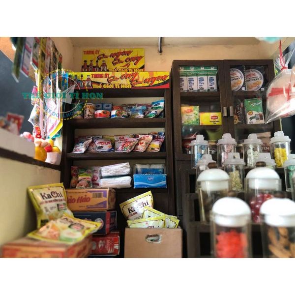 MÔ HÌNH SÀI GÒN XƯA VÀ NAY - TIỆM SẠP KHÔ - SG01