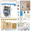 Mô hình gỗ tự lắp ráp DIY- Thế Giới Tí Hon- Hàng Rong- XE KEM - HR05
