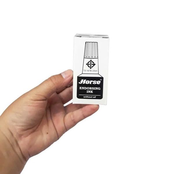 Mực Dấu Không Cọ Horse H-30cc - Màu Đen