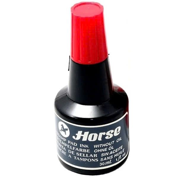 Mực Lông Dầu Horse - H-30Cc Đỏ