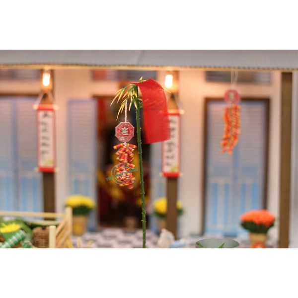 Mô Hình Tết Sài Gòn Xưa Và Nay - Đêm Giao Thừa - TX05