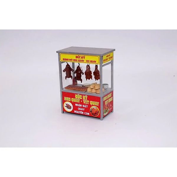 Mô Hình Xe Hàng Rong Sài Gòn Tí Hon - Thế Giới Tí Hon - Xe Bánh Mì Heo Quay - HR12
