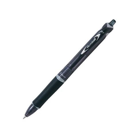 Bút Bi Bấm 0.7 mm Pilot Acroball - Mực Đen - BAB-15F-B-BG - Màu Đen