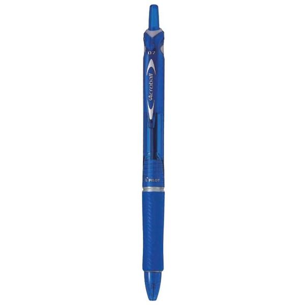 Bút Bi Bấm 0.7 mm Pilot Acroball - Mực Xanh - BAB-15F-L-BG