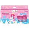 Hộp 18 Bút Sáp Màu Unicorn - Smart Kids CR07