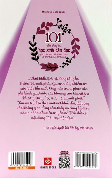 101 Câu Chuyện Học Sinh Cần Đọc Giúp Các Em Biết Khám Phá Và Chinh Phục Đỉnh Cao (Tái Bản 2023)