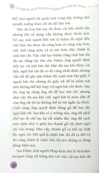 101 Câu Chuyện Học Sinh Cần Đọc Giúp Các Em Biết Khám Phá Và Chinh Phục Đỉnh Cao (Tái Bản 2023)