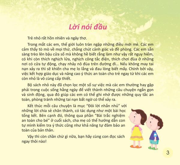 Dạy Trẻ Kỹ Năng An Toàn - Gặp Cửa Tự Động, Nhớ Là Đừng Chơi