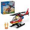 Đồ Chơi Lắp Ráp Trực Thăng Cứu Hỏa - Fire Rescue Helicopter - Lego City 60411 (85 Mảnh Ghép)