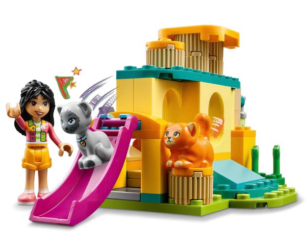 Đồ Chơi Lắp Ráp Khu Vui Chơi Cho Mèo Con - Cat Playground Adventure - Lego Friends 42612 (87 Mảnh Ghép)