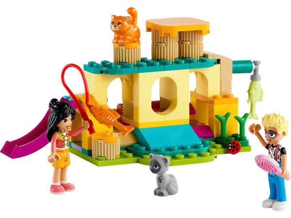 Đồ Chơi Lắp Ráp Khu Vui Chơi Cho Mèo Con - Cat Playground Adventure - Lego Friends 42612 (87 Mảnh Ghép)