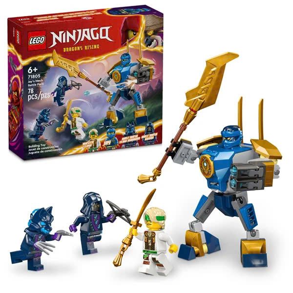 Đồ Chơi Lắp Ráp Chiến Giáp Của Jay - Jay's Mech Battle Pack - Lego Ninjago 71805 (78 Mảnh Ghép)