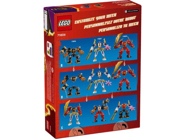 Đồ Chơi Lắp Ráp Chiến Giáp Của Cole - Cole's Elemental Earth Mech - Lego Ninjago 71806 (235 Mảnh Ghép)