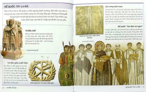 Tri Thức Trong Lòng Bàn Tay - Bách Khoa Thiếu Nhi - La Mã Cổ Đại