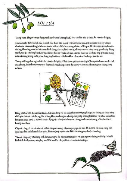 Bách Khoa Thư Cho Cả Nhà - Thế Giới Cây Cối Bằng Tranh