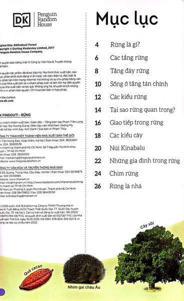 Dkfindout - Những Điều Sách Giáo Khoa Không Dạy Bạn - Rừng