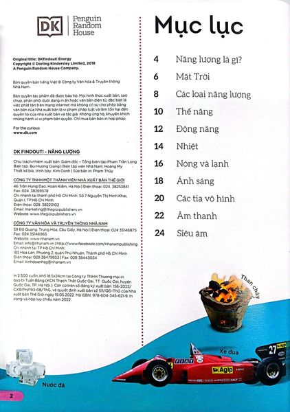 Dkfindout - Những Điều Sách Giáo Khoa Không Dạy Bạn - Năng Lượng