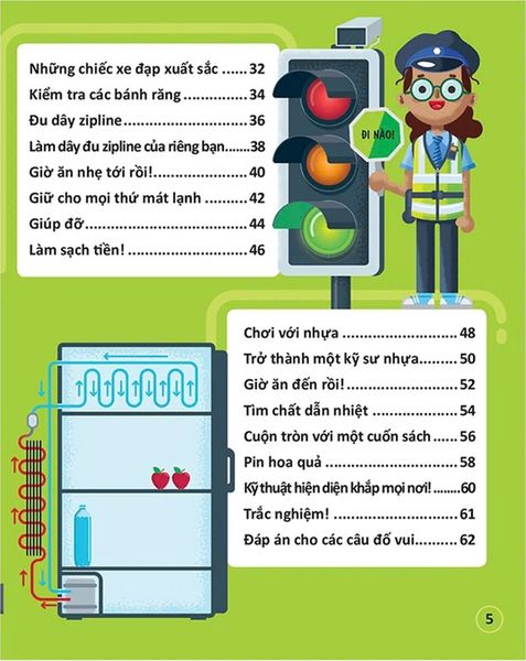 Học Và Thực Hành Stem Đơn Giản - Kỹ Thuật - 60 Bài Thực Hành Bổ Ích