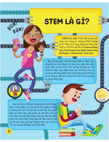 Học Và Thực Hành Stem Đơn Giản - Công Nghệ - 60 Bài Thực Hành Bổ Ích