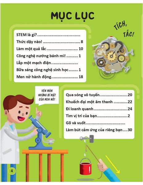 Học Và Thực Hành Stem Đơn Giản - Công Nghệ - 60 Bài Thực Hành Bổ Ích