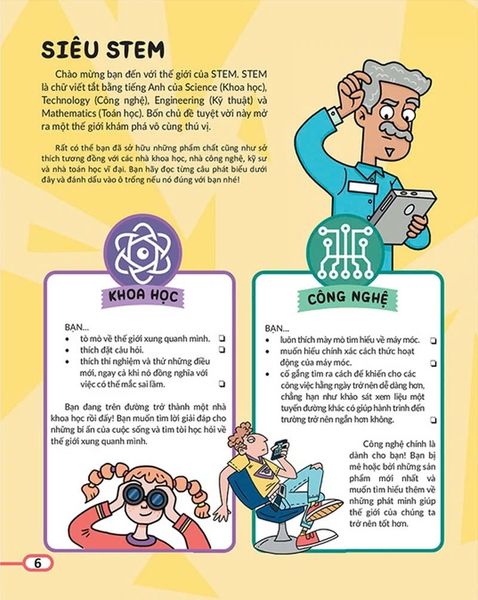 Học Và Thực Hành Stem Đơn Giản - Kỹ Thuật - Kiến Thức Kèm Bài Tập Bổ Trợ!