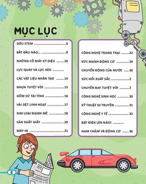 Học Và Thực Hành Stem Đơn Giản - Công Nghệ - Kiến Thức Kèm Bài Tập Bổ Trợ!