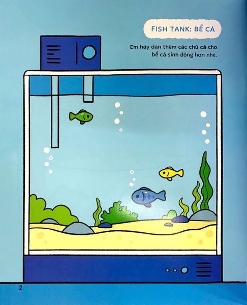 Dán Hình Thông Minh - Sách Tương Tác Vừa Học Vừa Chơi - Tập 3 (Dành Cho Bé 1-5 Tuổi)