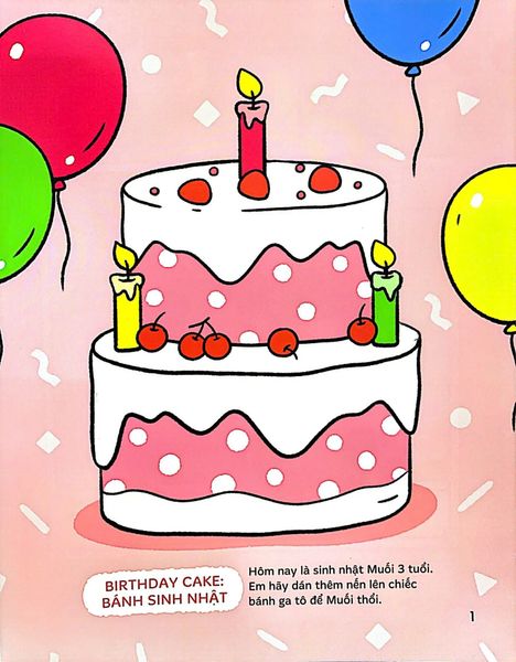 Dán Hình Thông Minh - Sách Tương Tác Vừa Học Vừa Chơi - Tập 3 (Dành Cho Bé 1-5 Tuổi)