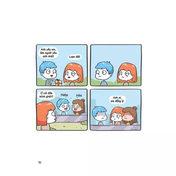 Sách - Công Chúa Tóc Cam: Yêu đương vui phết (trừ những lúc không)