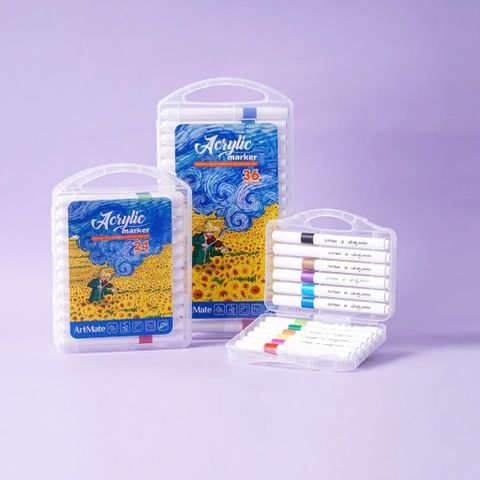 Bút màu Acrylic 12 màu ArtMate