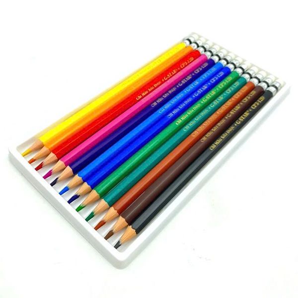 Hộp Chì Màu Xóa Được Gstar (12 màu)