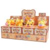 BLIND BOX hộp mù, túi mù đồ chơi giải trí tượng mô hình gấu bơ Butter Bear mini đáng yêu BUTTER BEAR