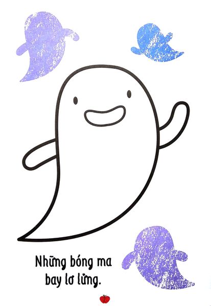 Cuốn Sách Tô Màu Đầu Tiên Của Tớ - Halloween