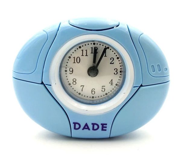 Robot Biến Hình Đồng Hồ Để Bàn D622-H073 - Mẫu 3 - Xanh Dương