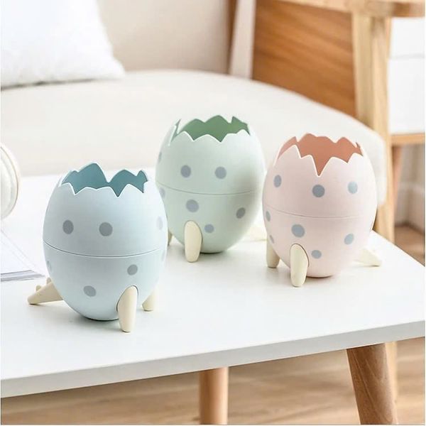 Khay đựng bút viết, cọ trang điểm hình trứng khủng long